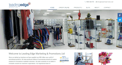 Desktop Screenshot of edgepromotions.com